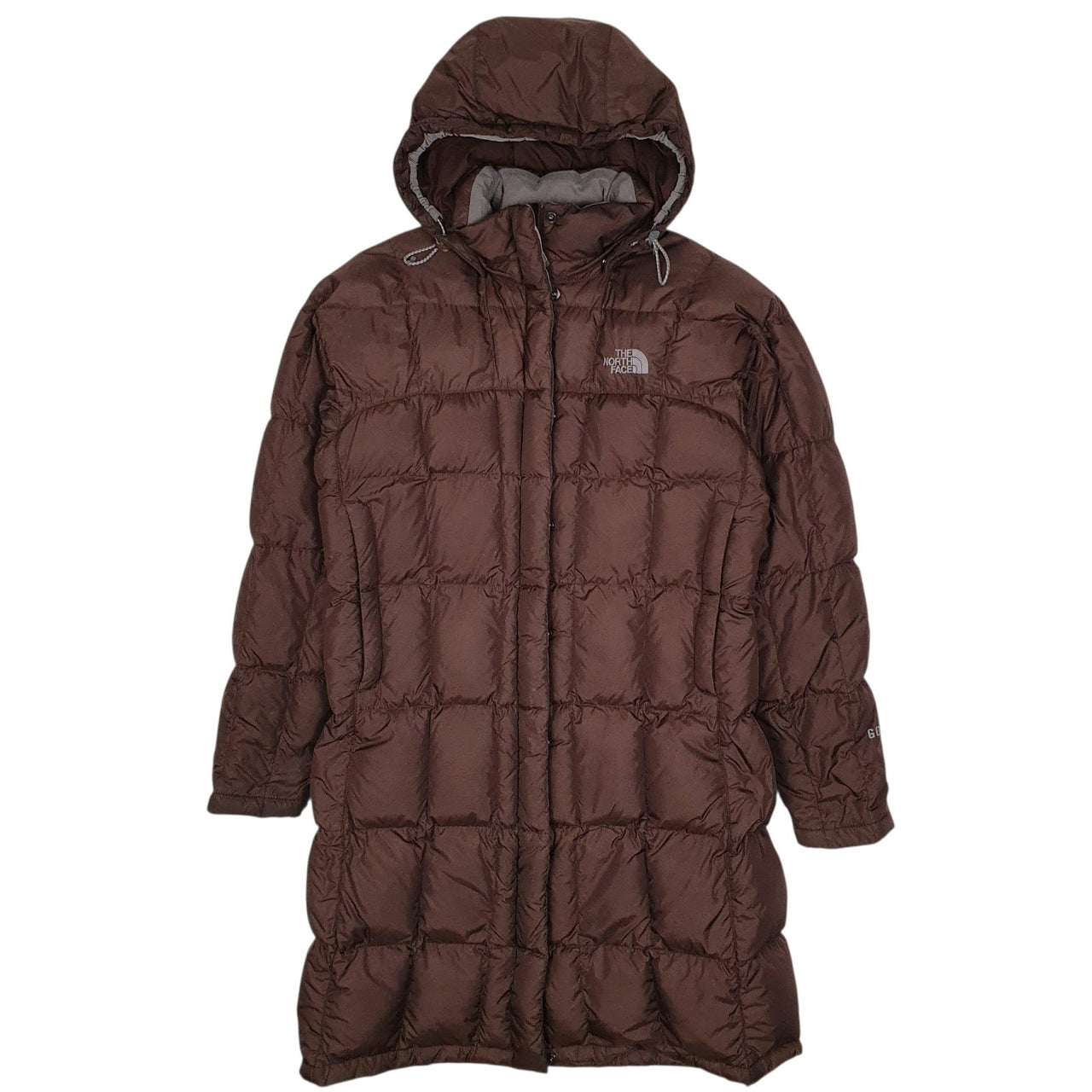 Womens Brown The North Face Longline Parka Trench 600  Coat