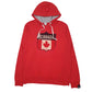 Mens Red Everlast Canada Hoodie Jumper