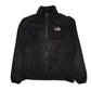 Womens Black The North Face Fluffy Full Zip Jumper