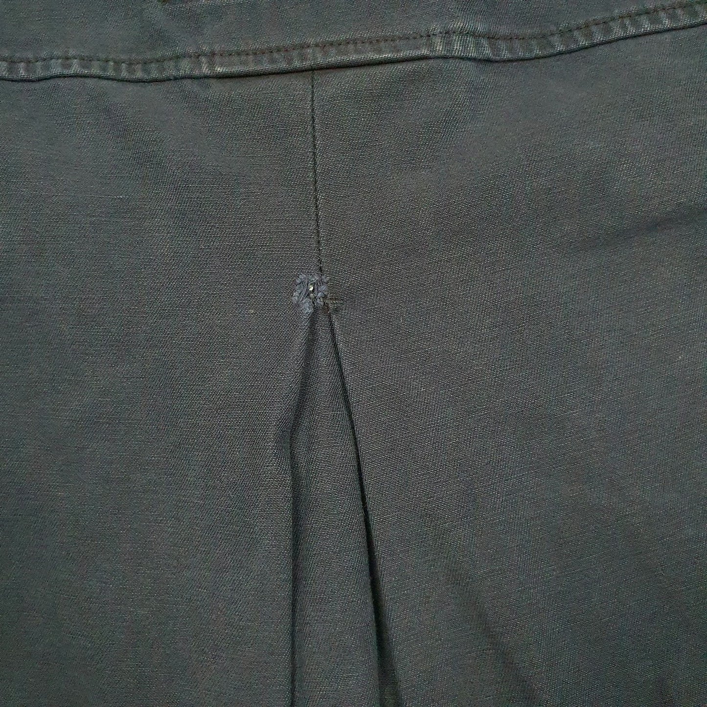 Womens Navy Levis Workwear Parka Hoodie Coat