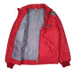Mens Red Ellesse Vintage 90s Padded  Coat