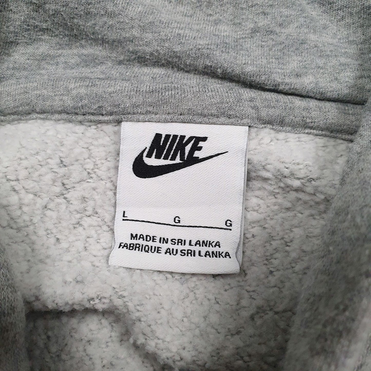 Mens Grey Nike  Hoodie Jumper