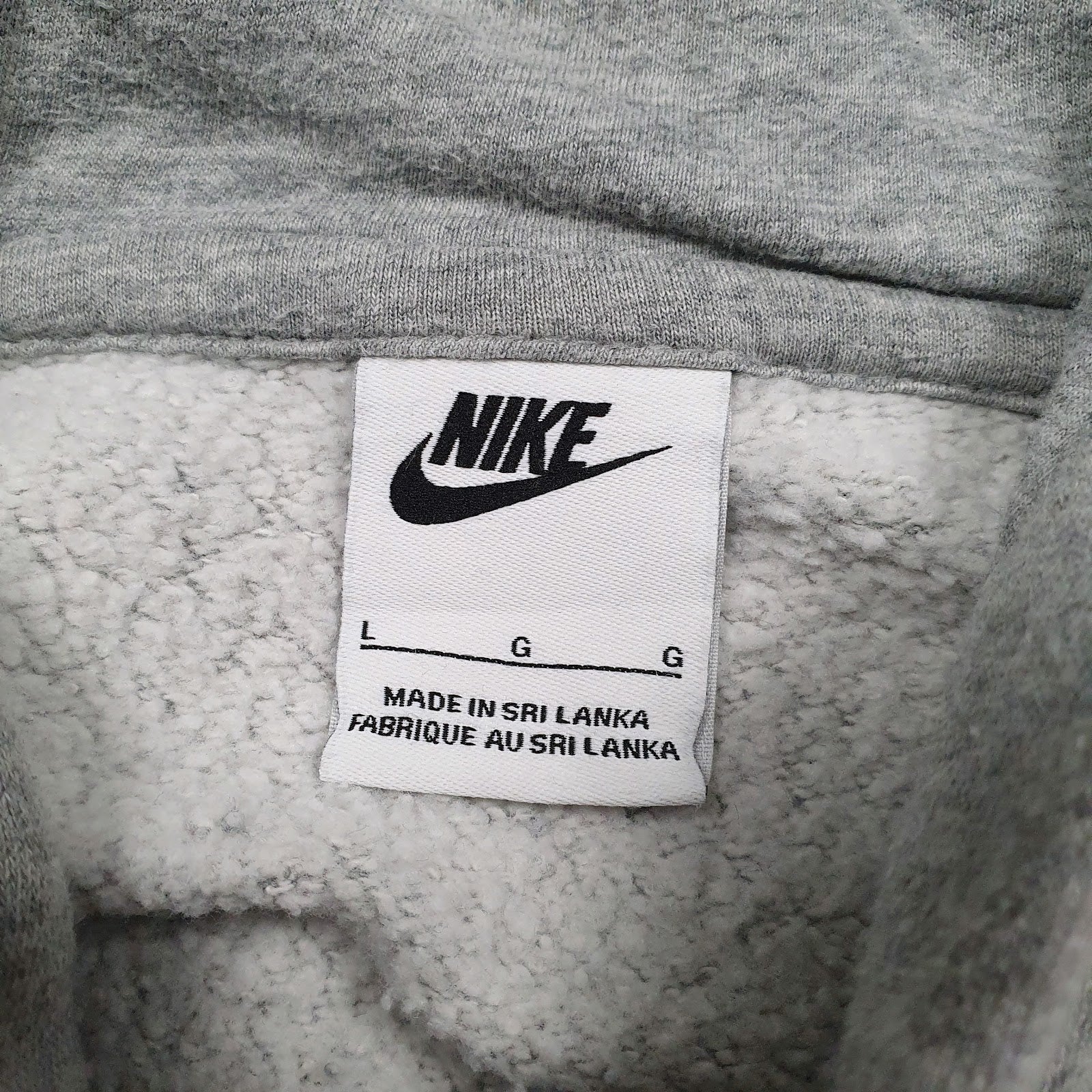 Mens Grey Nike  Hoodie Jumper