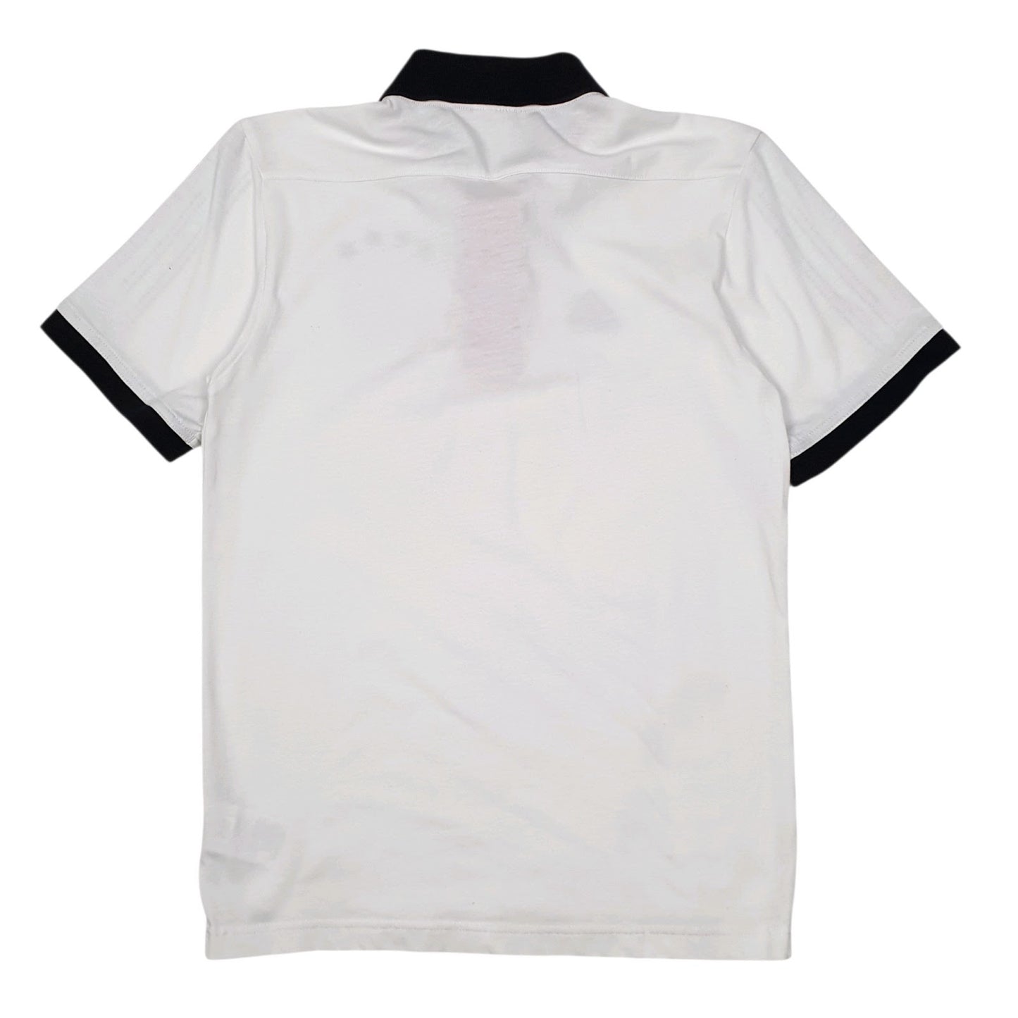 Mens White Adidas Deutschland Germany Football  Polo Shirt