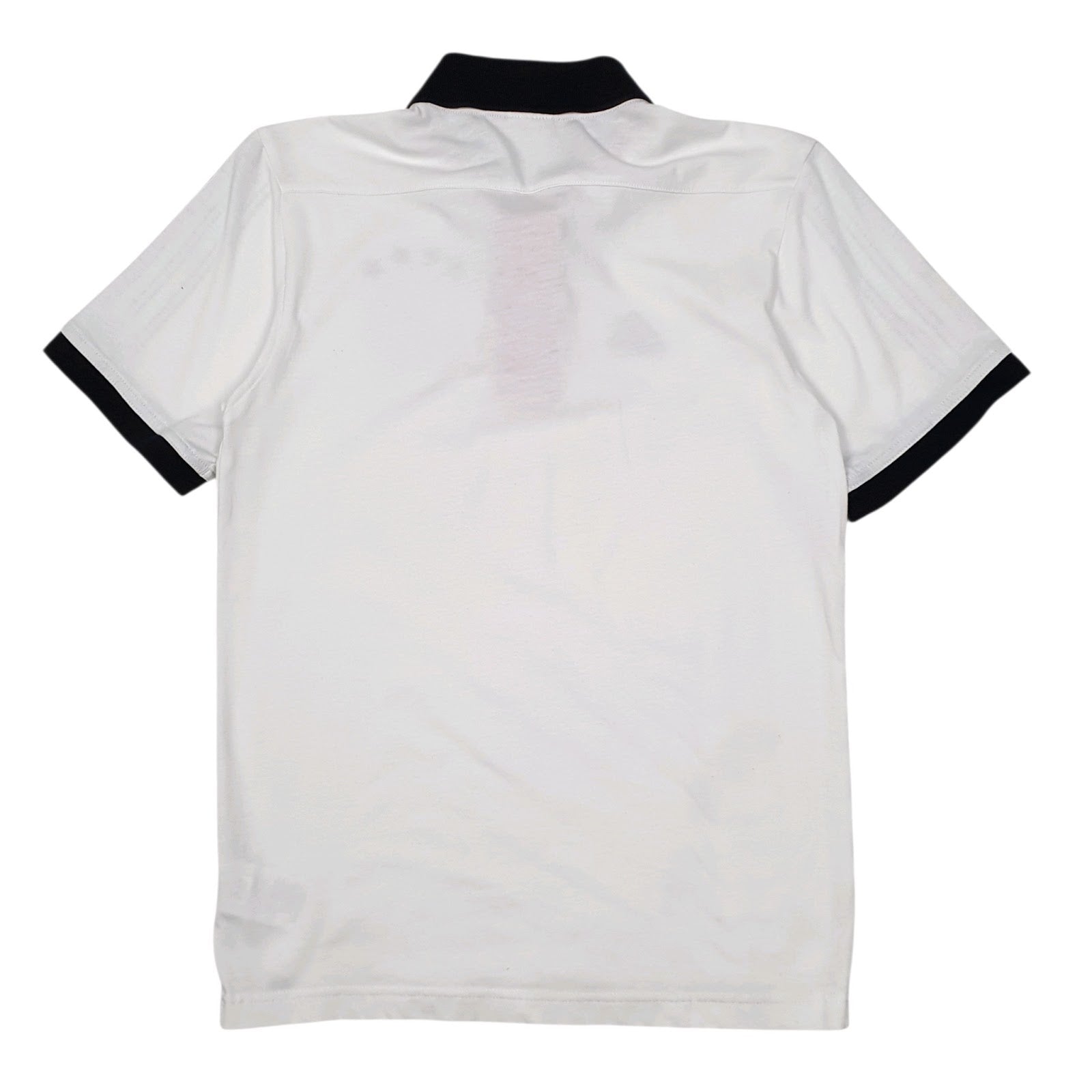Mens White Adidas Deutschland Germany Football  Polo Shirt