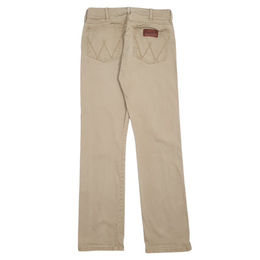 Mens Brown Wrangler   Trousers