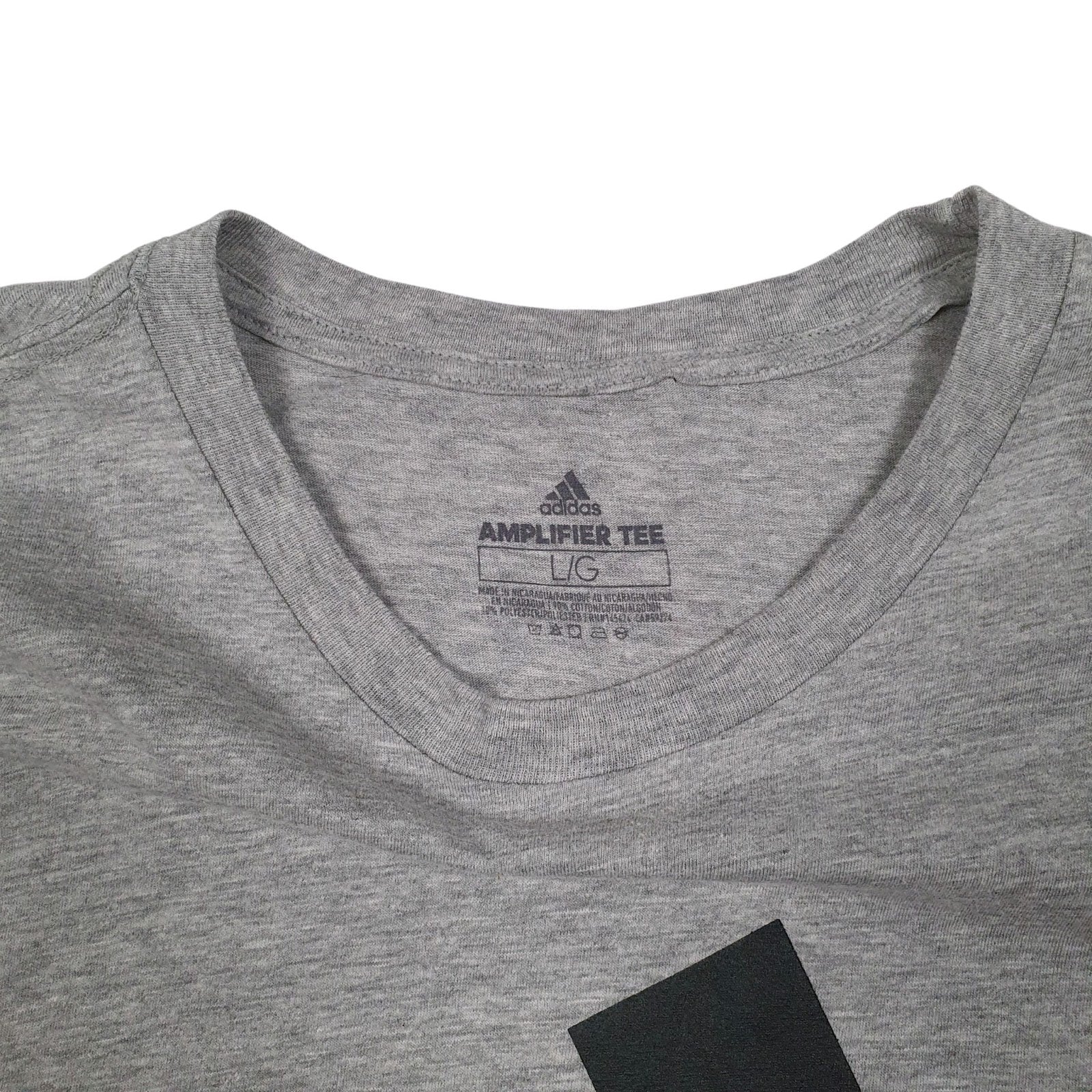 Mens Grey Adidas   T Shirt