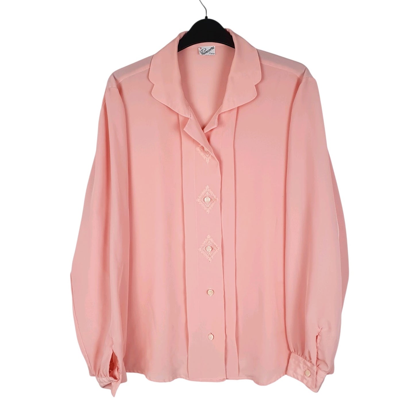 Womens Pink Primavera  Long Sleeve Shirt