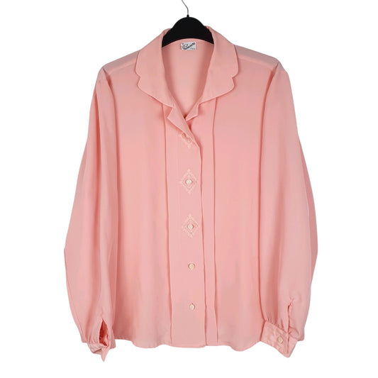 Womens Pink Primavera  Long Sleeve Shirt