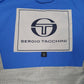Mens Blue Sergio Tacchini Gin Tex Waterproof  Coat