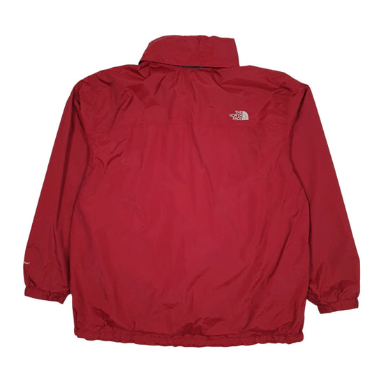 Mens Red The North Face Hyvent  Coat