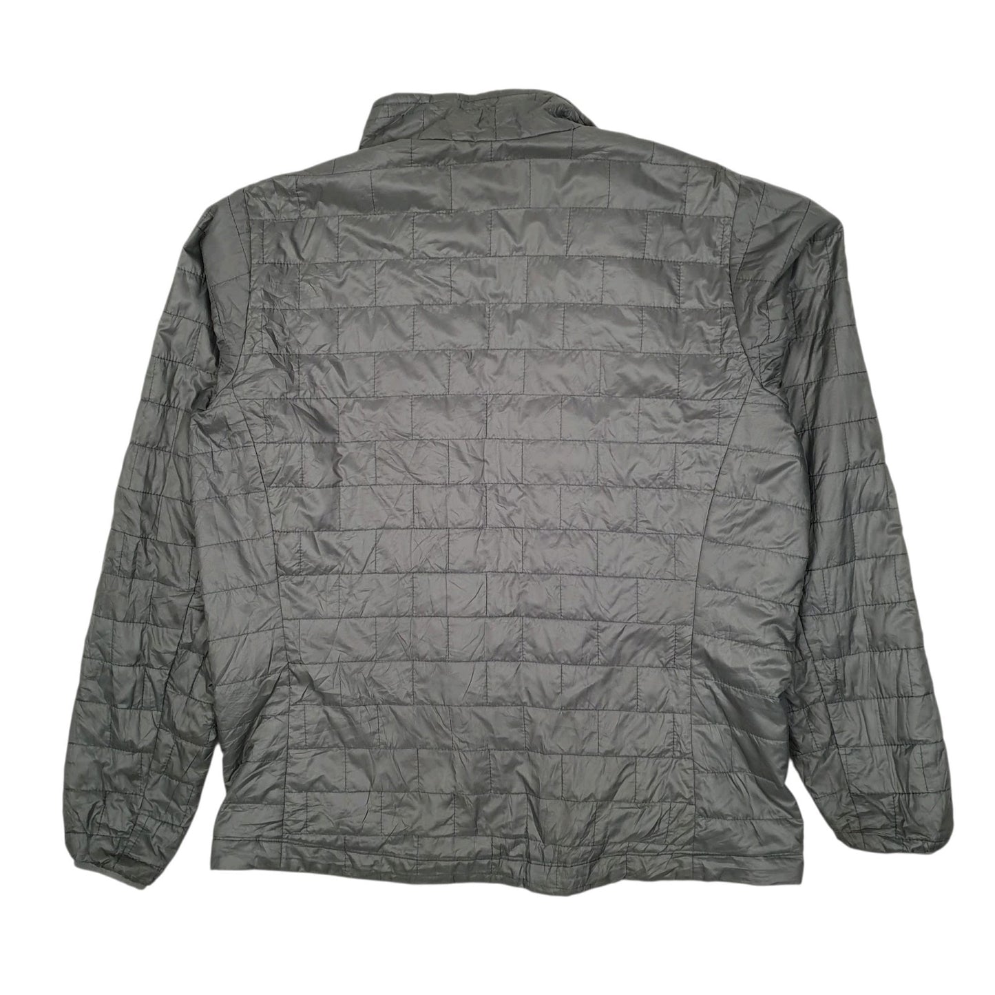 Mens Grey Patagonia Nano Puff  Coat