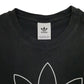 Mens Black Adidas   T Shirt