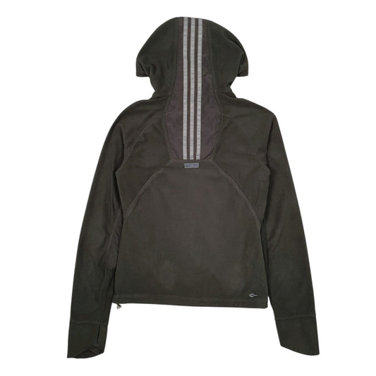 Womens Grey Adidas Hoodie Full Zip Jumper