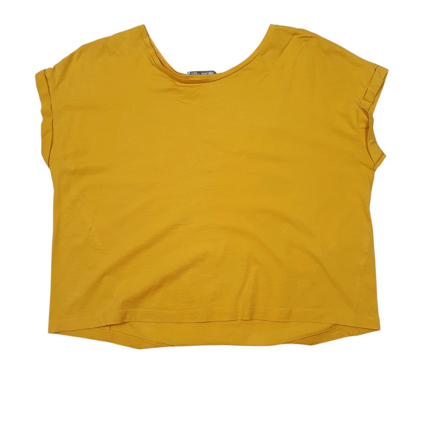Womens Yellow Zara  Sleeveless T Shirt