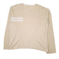 Mens Beige Iceberg Lightweight Crewneck Jumper