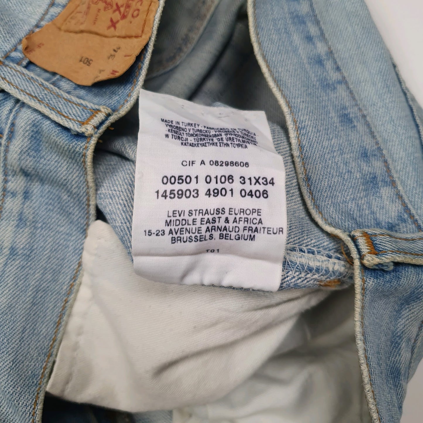Mens Blue Levis   Jeans