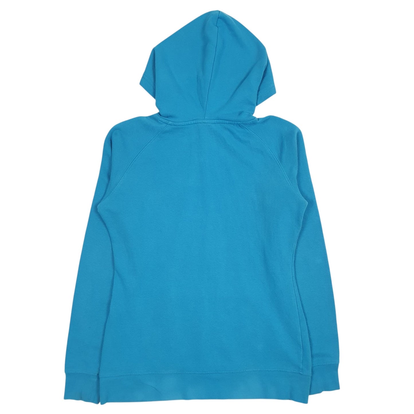 Womens Blue The North Face Spellout Hoodie Jumper