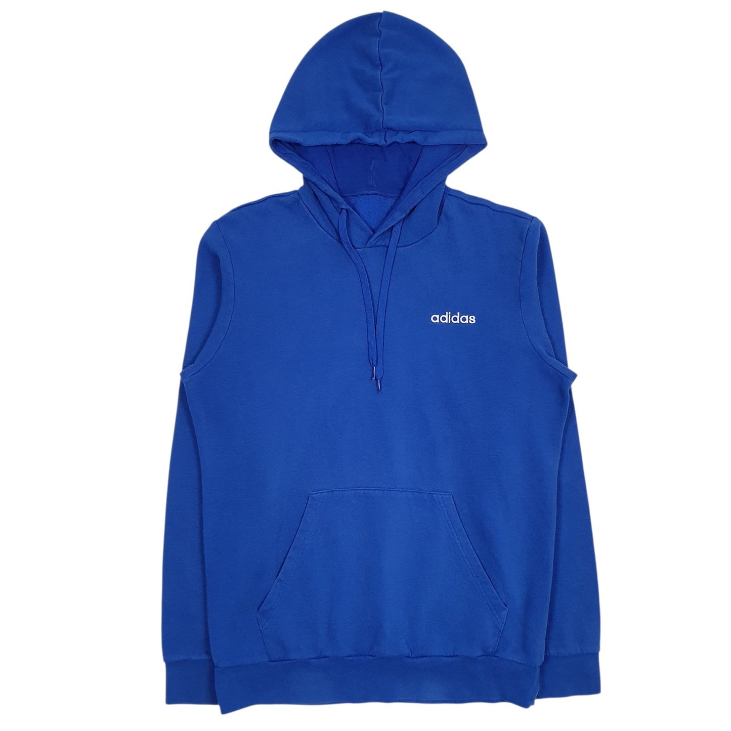 Mens Blue Adidas  Hoodie Jumper