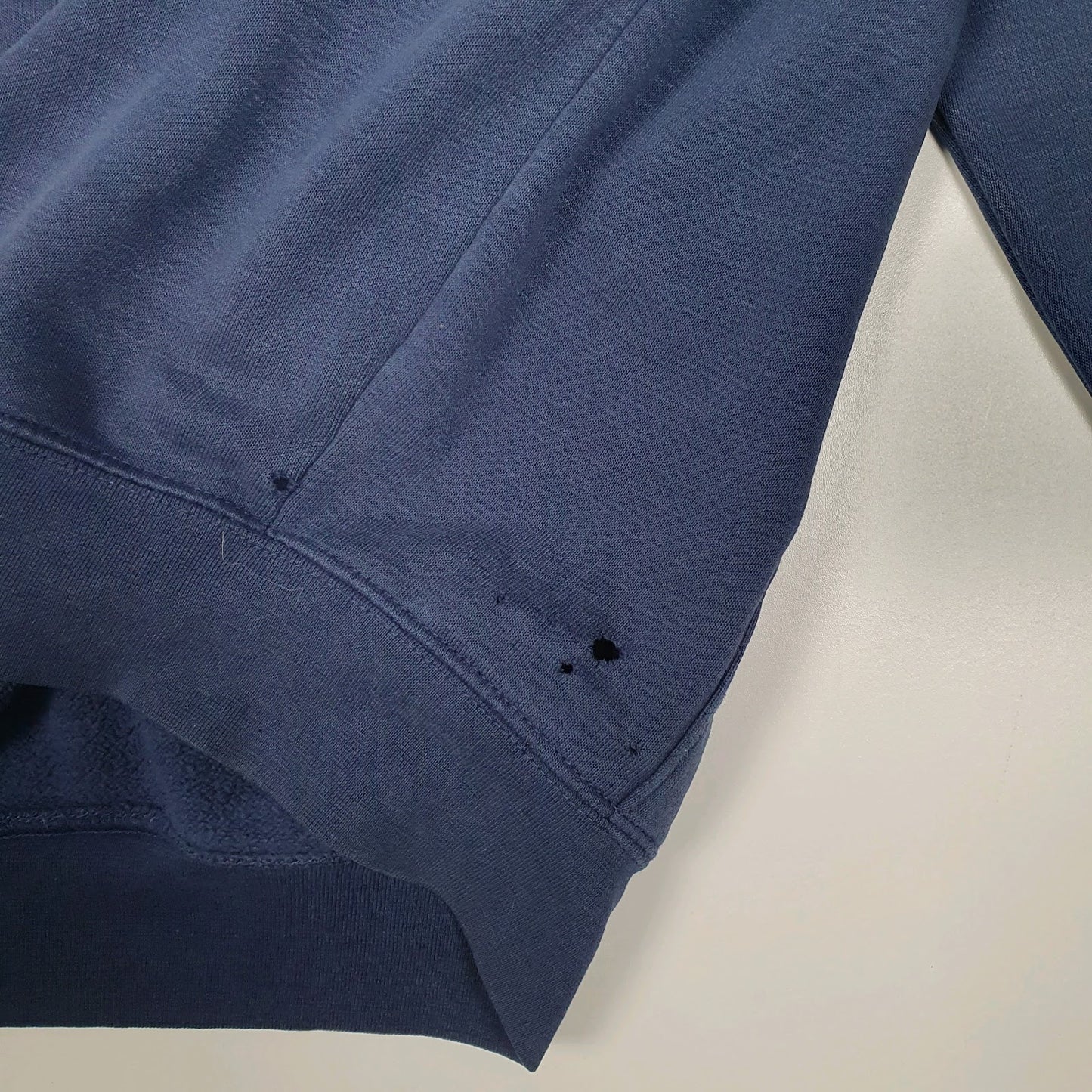 Mens Navy Carhartt K219 Hoodie Jumper