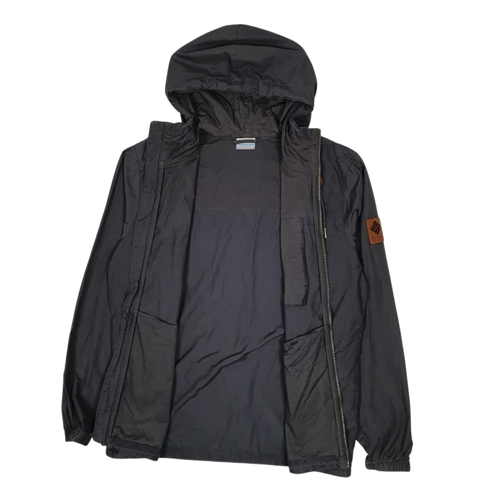 Mens Grey Columbia Sportswear Company  Full Zip Coat