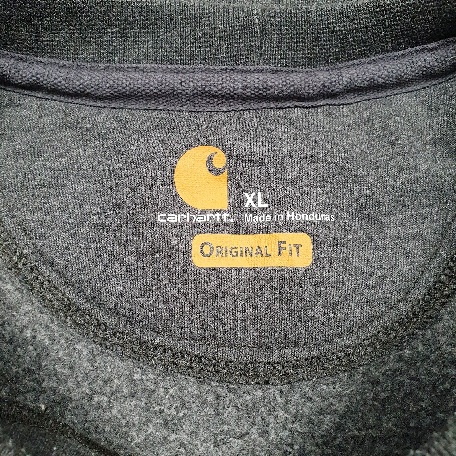 Mens Grey Carhartt  Crewneck Jumper