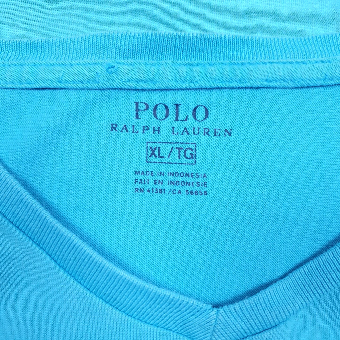 Mens Blue Polo Ralph Lauren   T Shirt