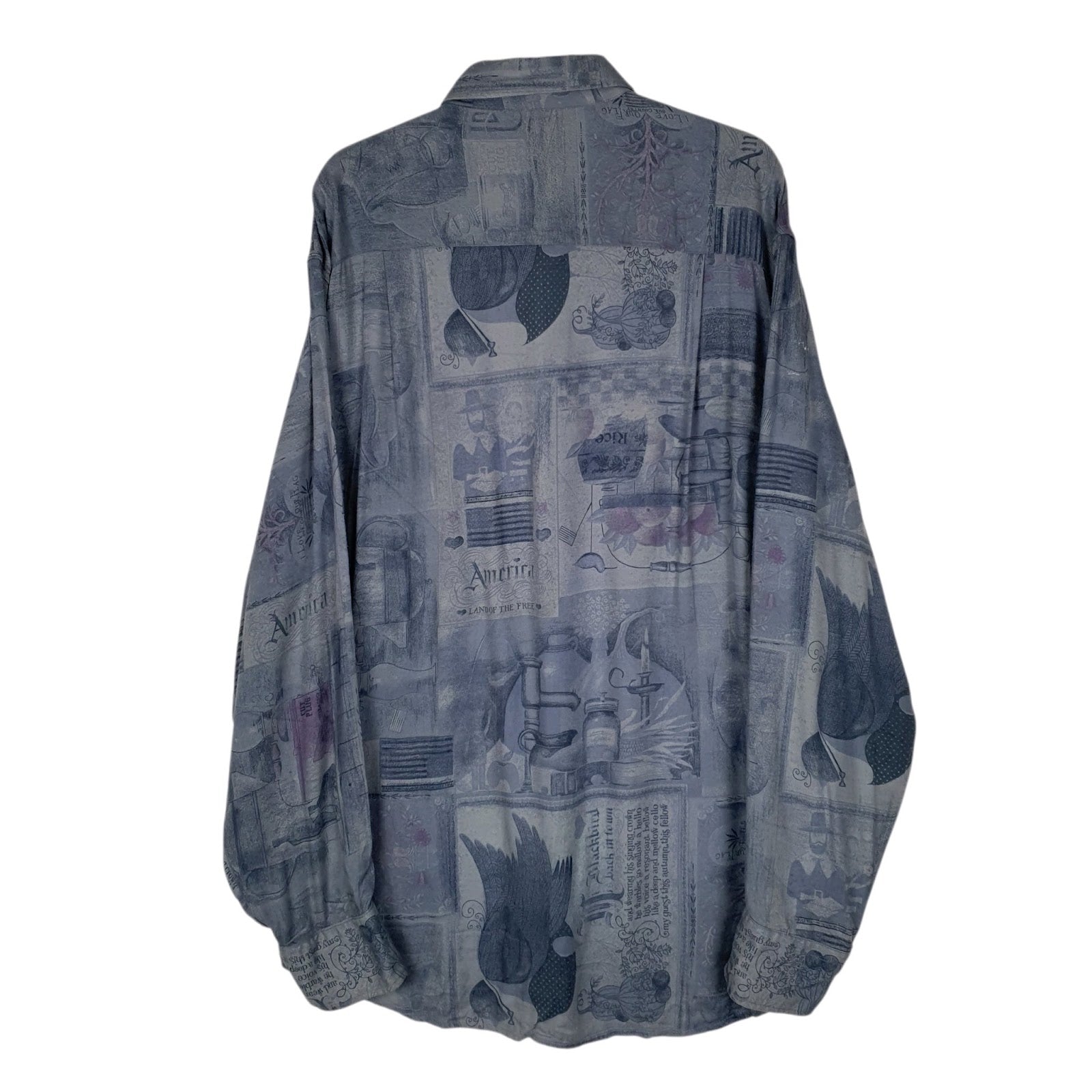 Mens Blue Fitzroys   Shirt