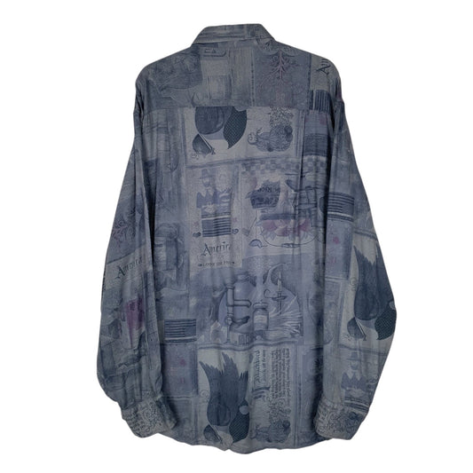 Mens Blue Fitzroys   Shirt