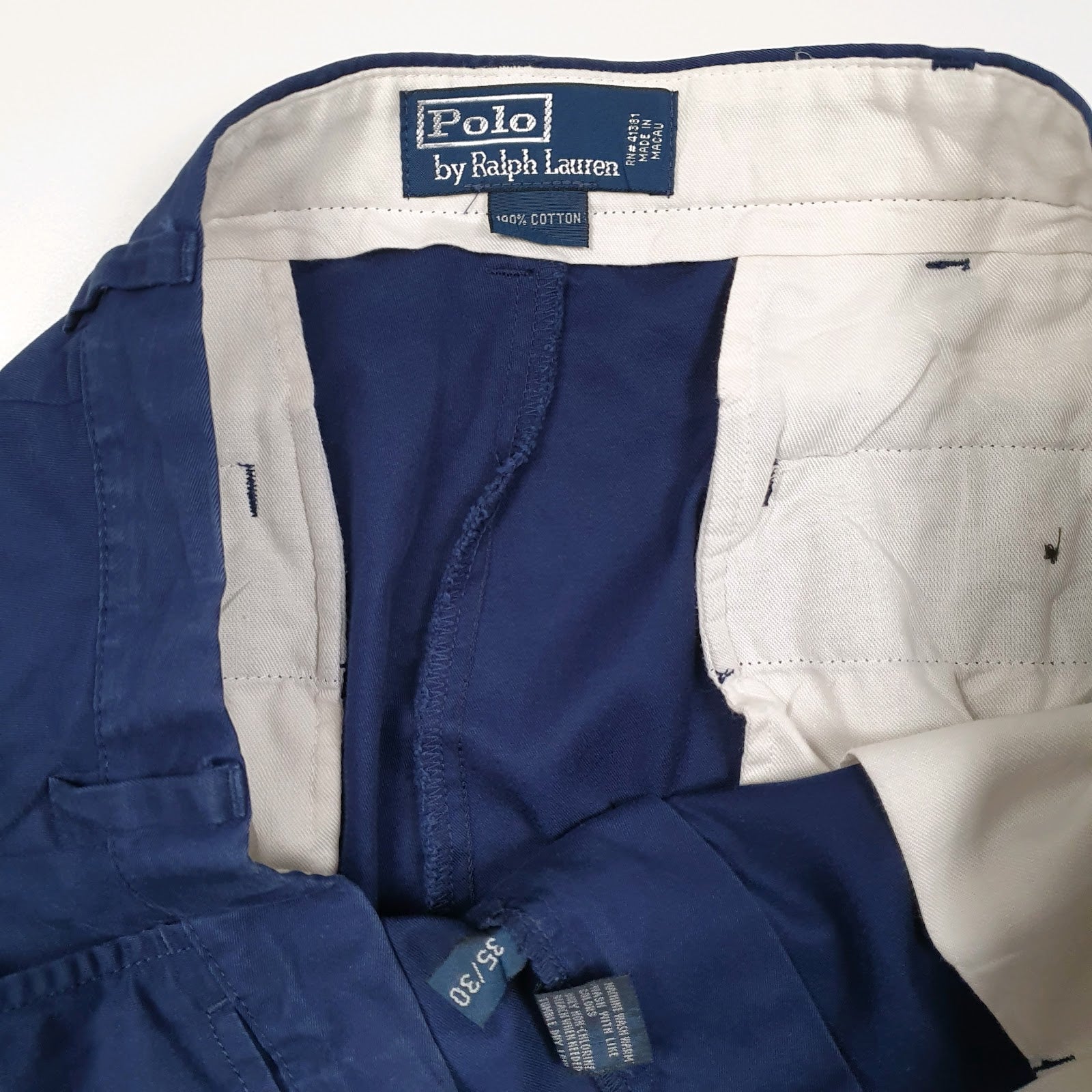 Mens Navy Polo Ralph Lauren   Trousers