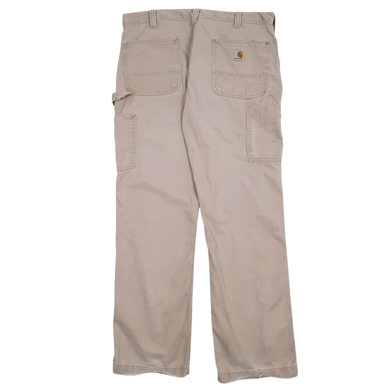 Mens Beige Carhartt Workwear B324 FDK  Trousers