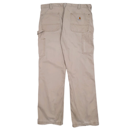 Mens Beige Carhartt Workwear B324 FDK  Trousers