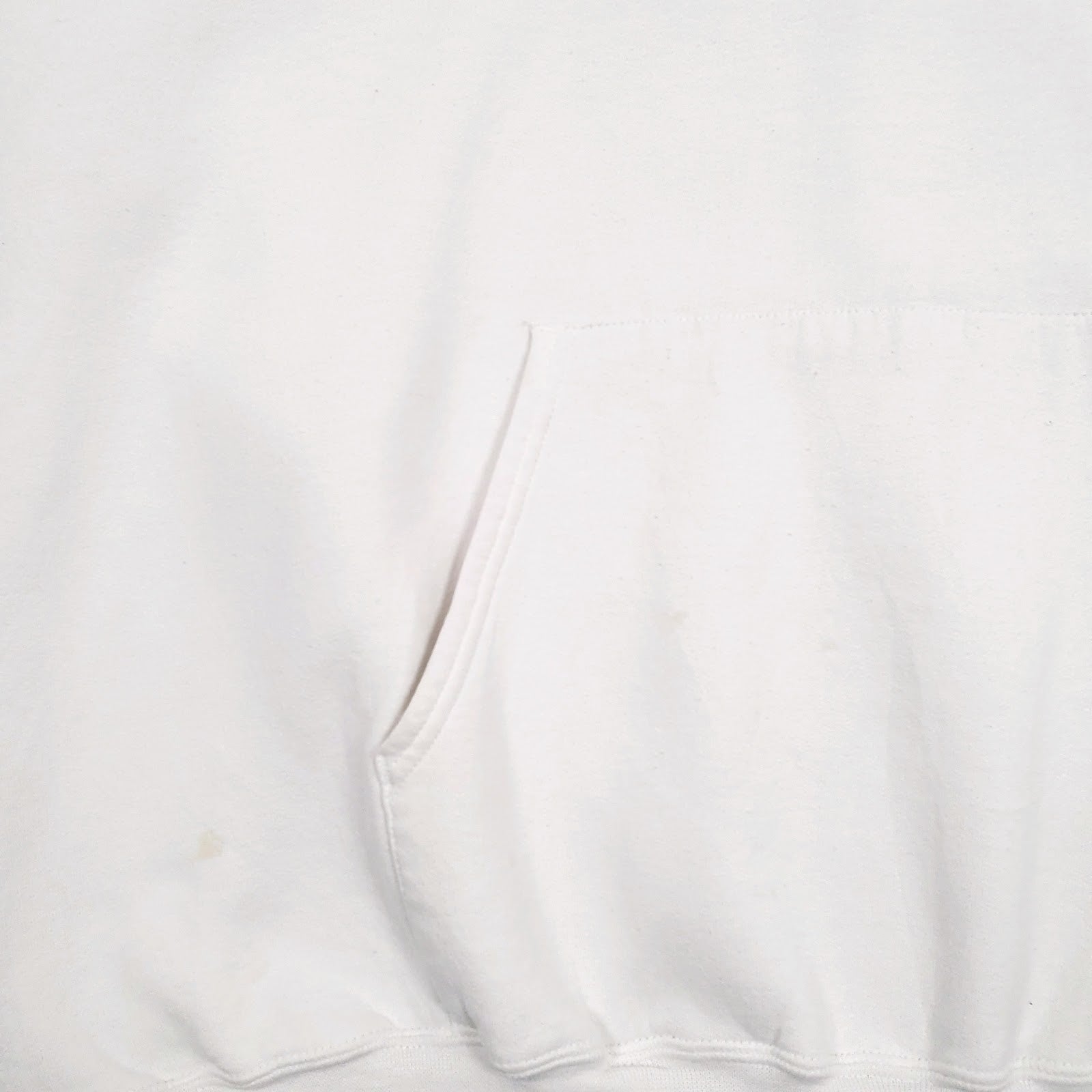 Mens White Champion Pace University Hoodie Jumper