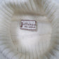 Womens White Jefferson  Turtle Neck Jumper