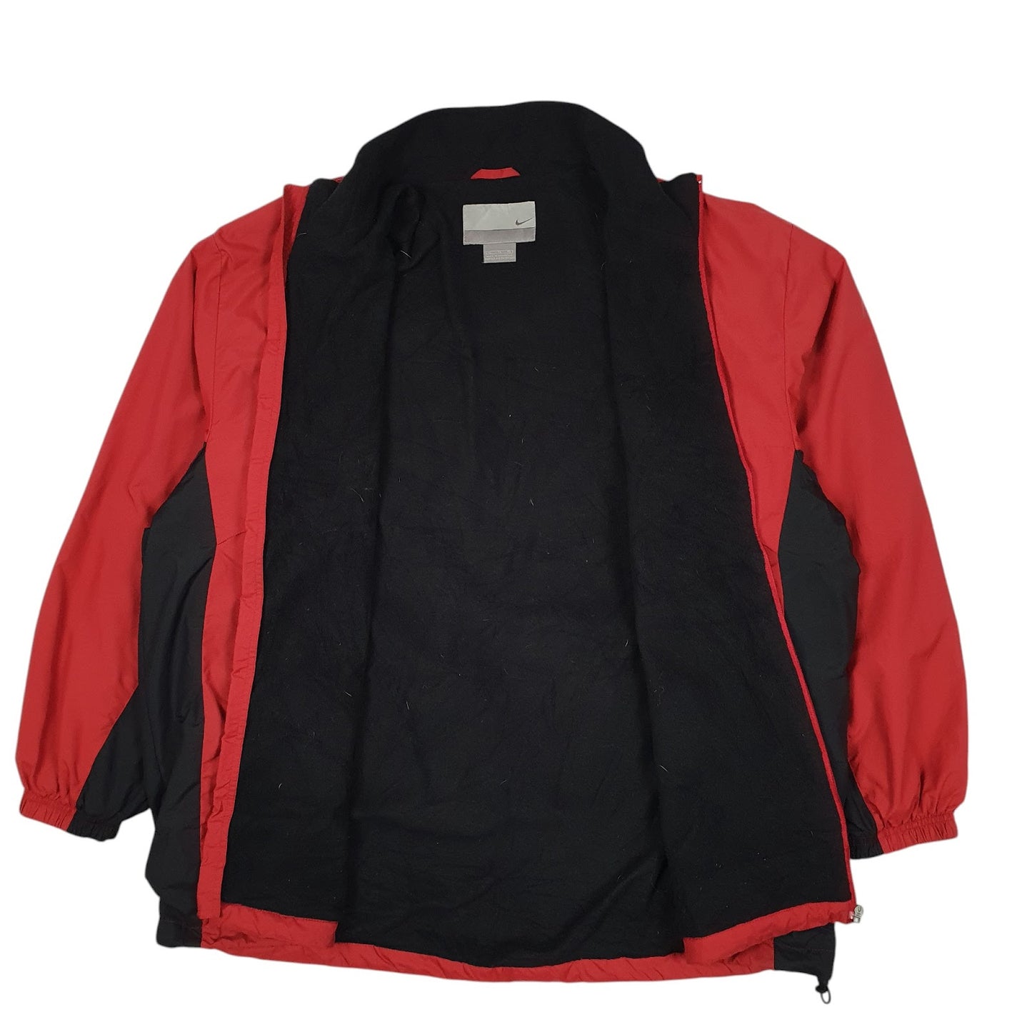 Mens Red Nike Vintage 00s Windbreaker  Coat
