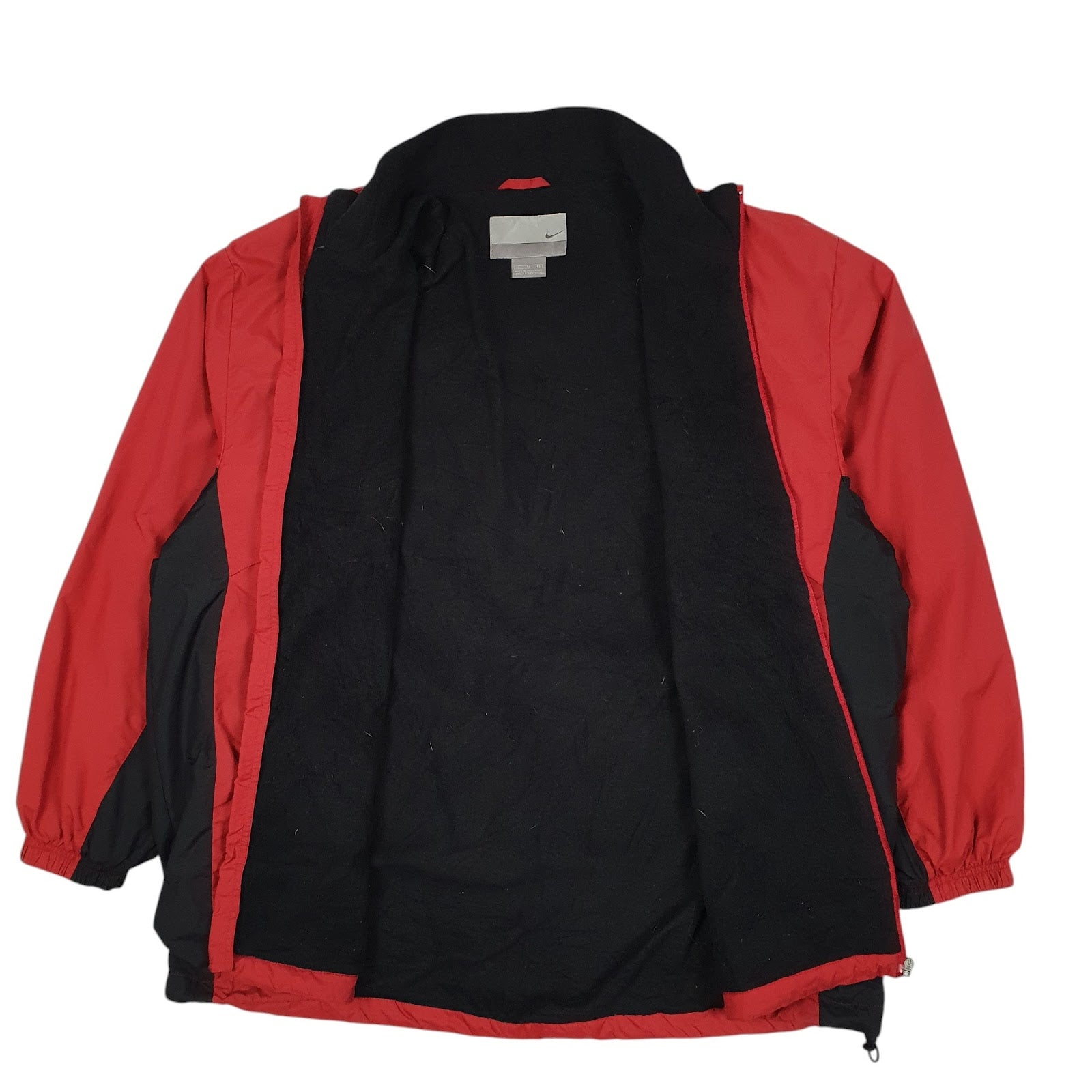 Mens Red Nike Vintage 00s Windbreaker  Coat