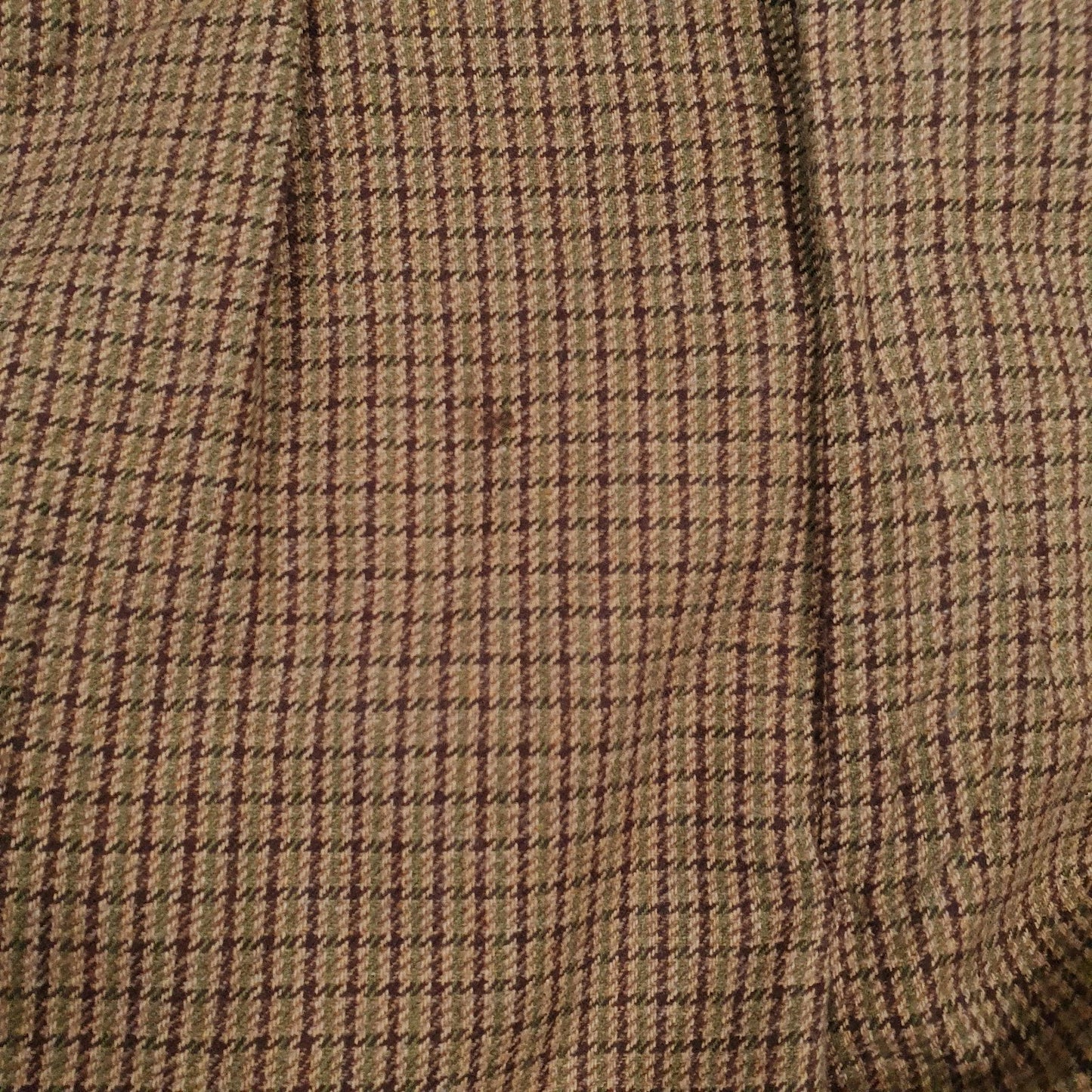 Mens Brown Polo Ralph Lauren Vintage 90s Made In USA Pleated  Trousers