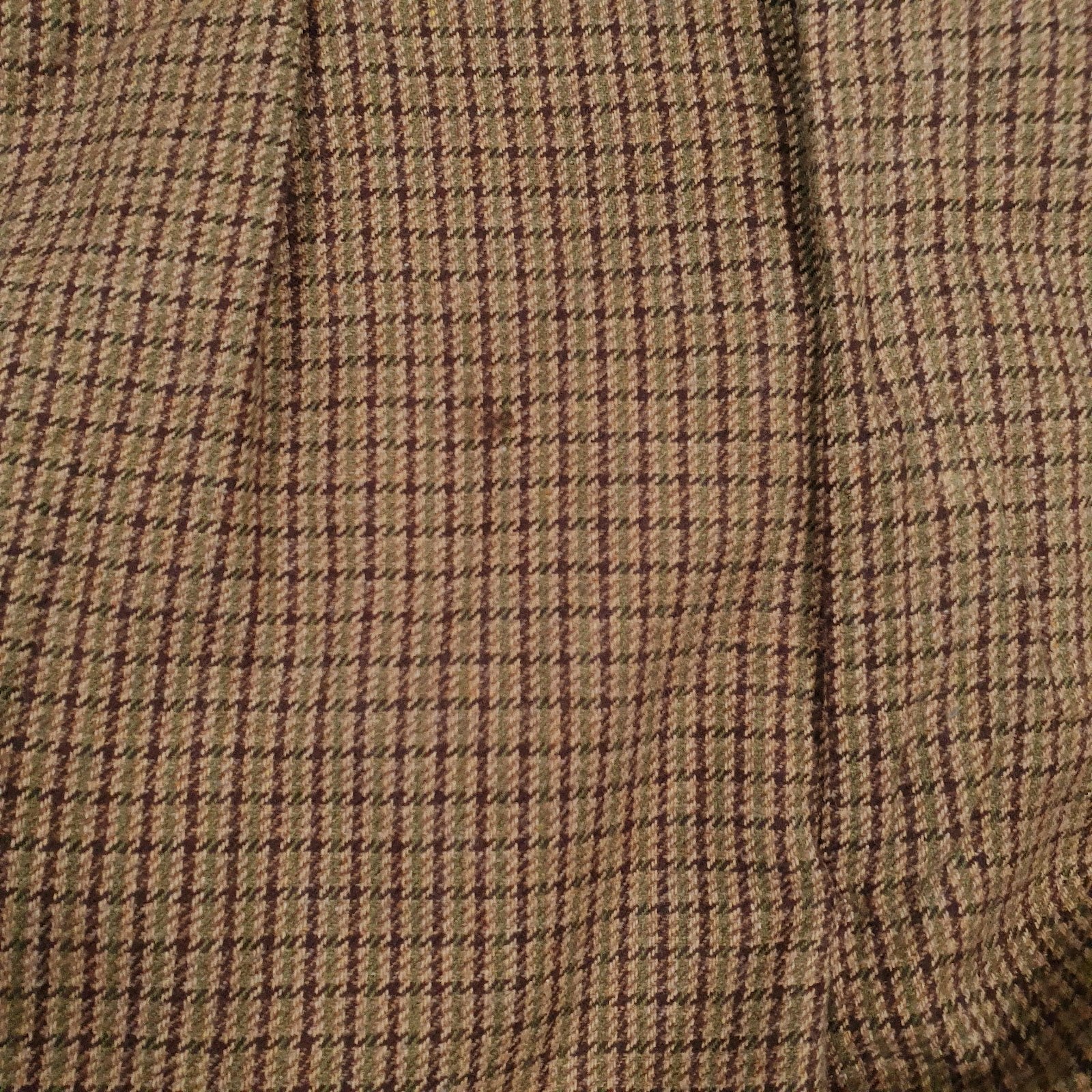 Mens Brown Polo Ralph Lauren Vintage 90s Made In USA Pleated  Trousers