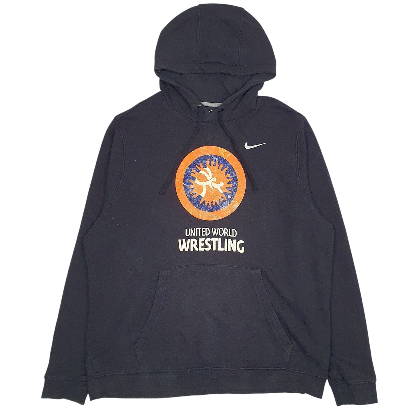 Mens Black Nike United World Wrestling Hoodie Jumper