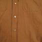 Mens Brown Lee Sherpa Lined  Coat