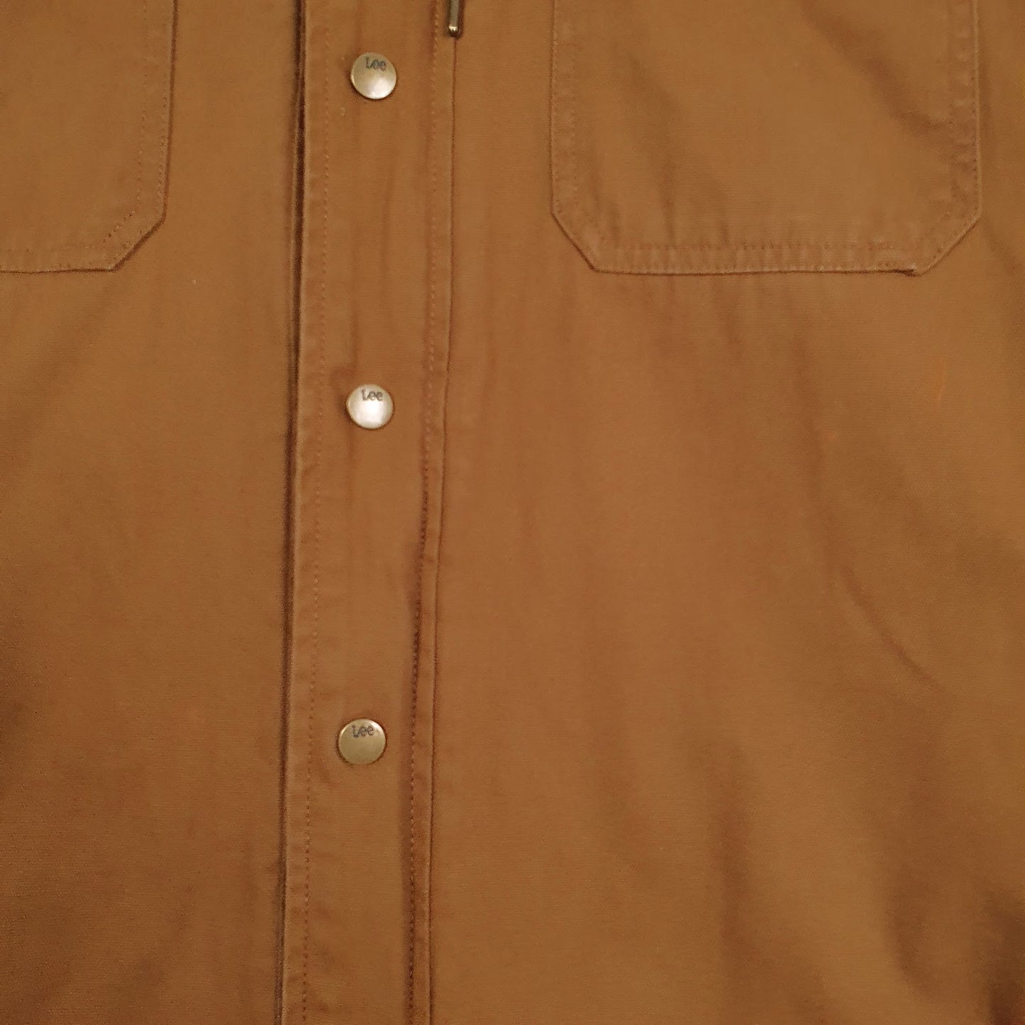 Mens Brown Lee Sherpa Lined  Coat