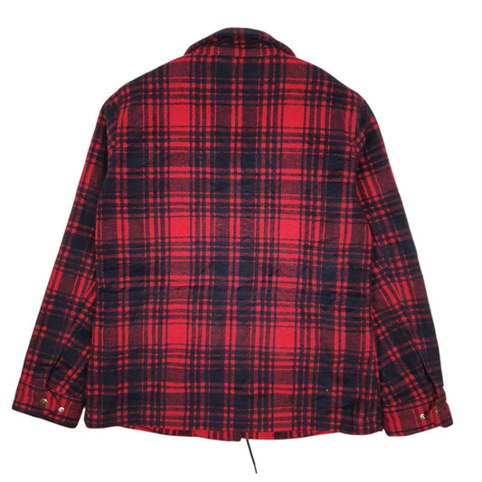 Mens Red Levis Mackinaw Cruiser Chore Workwear  Coat