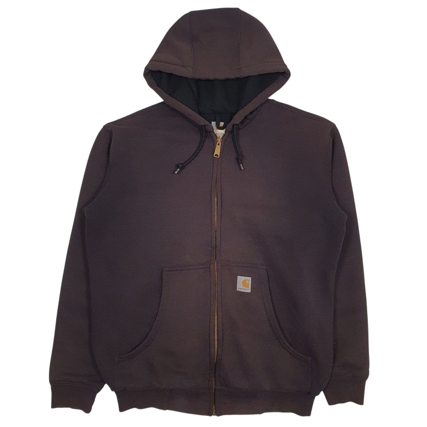 Mens Black Carhartt  Full Zip Jumper