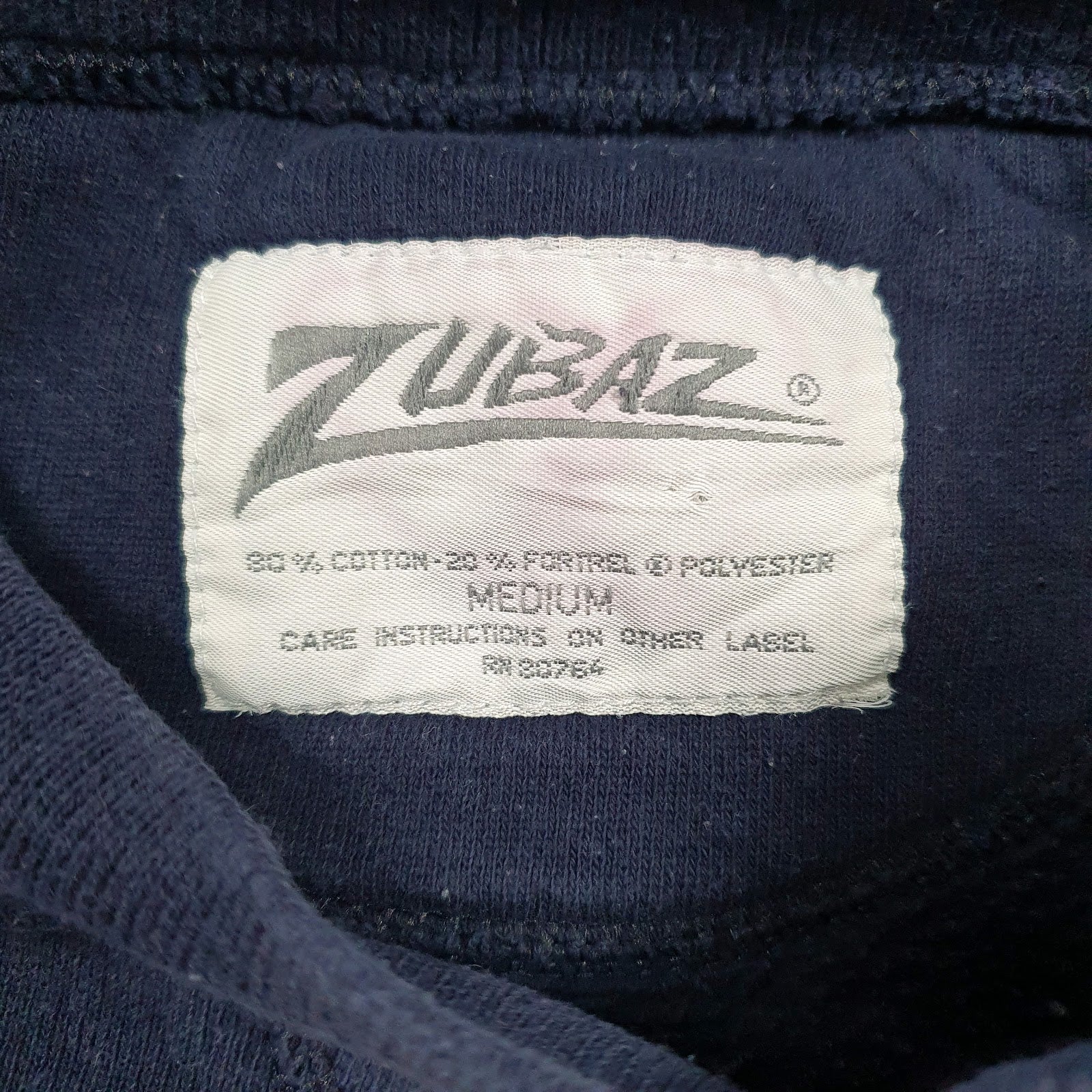 Mens Navy Zubaz NFL New England Patriots Crewneck Jumper