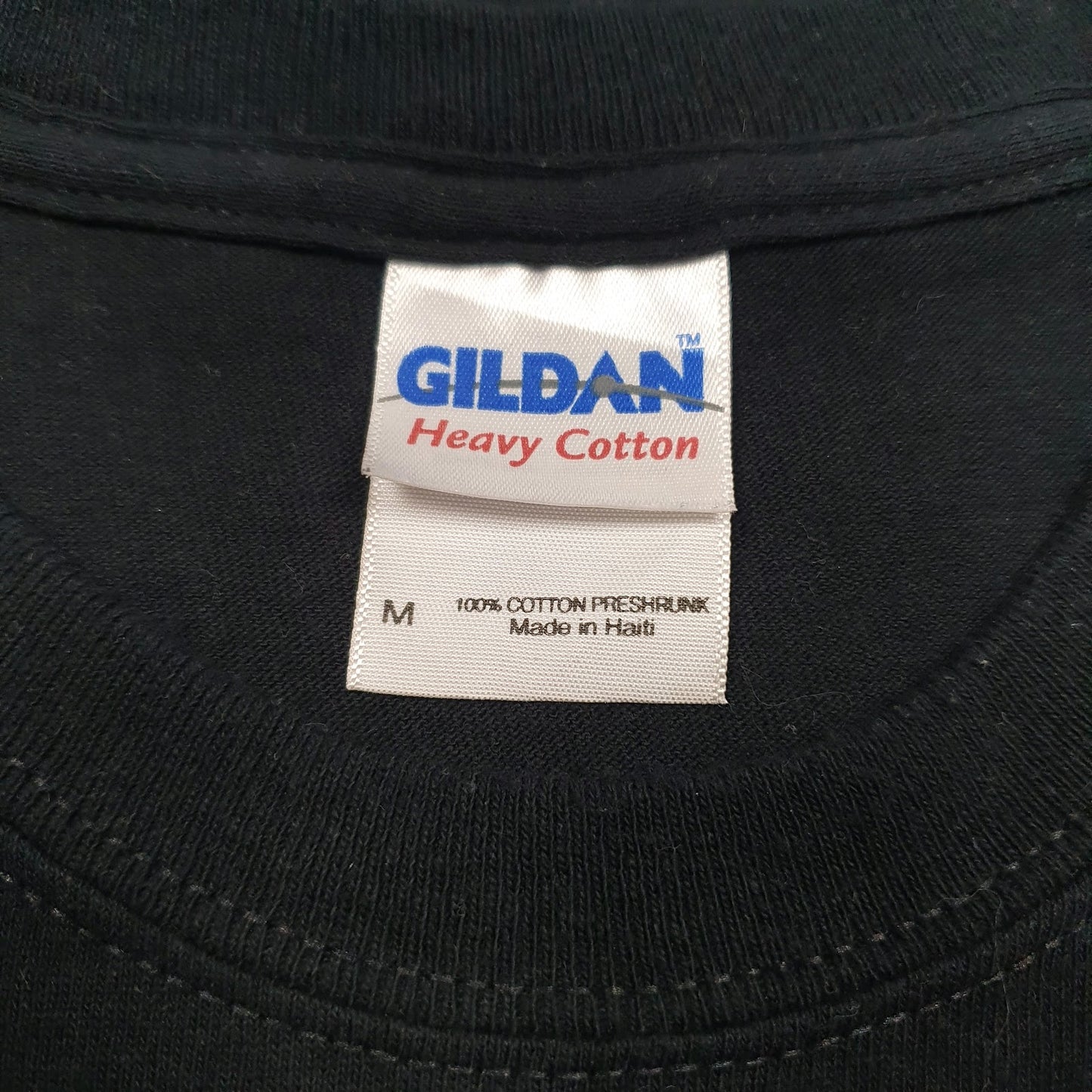 Mens Black Gildan Disney  T Shirt