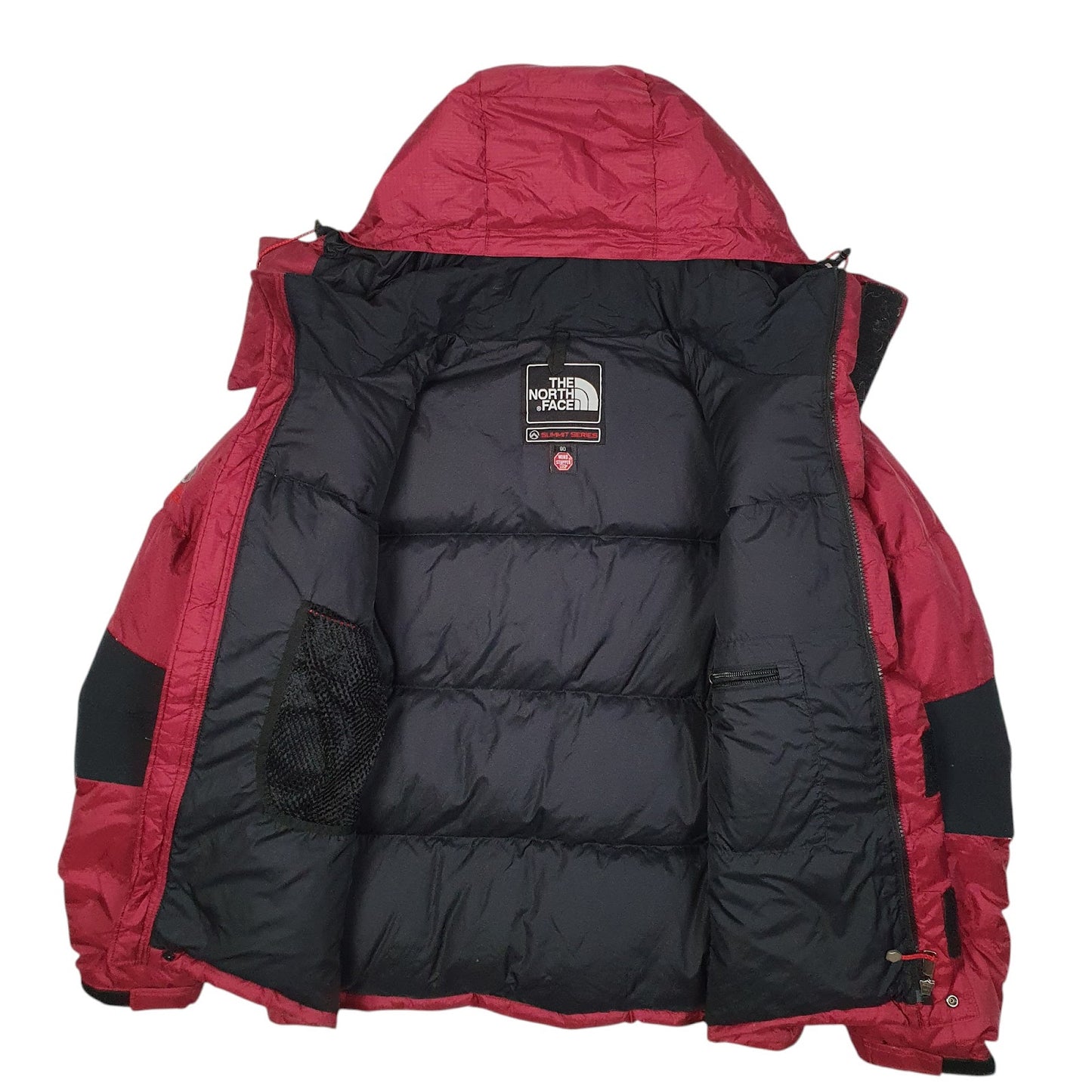 Mens Burgundy The North Face Baltoro Summit Series  Coat