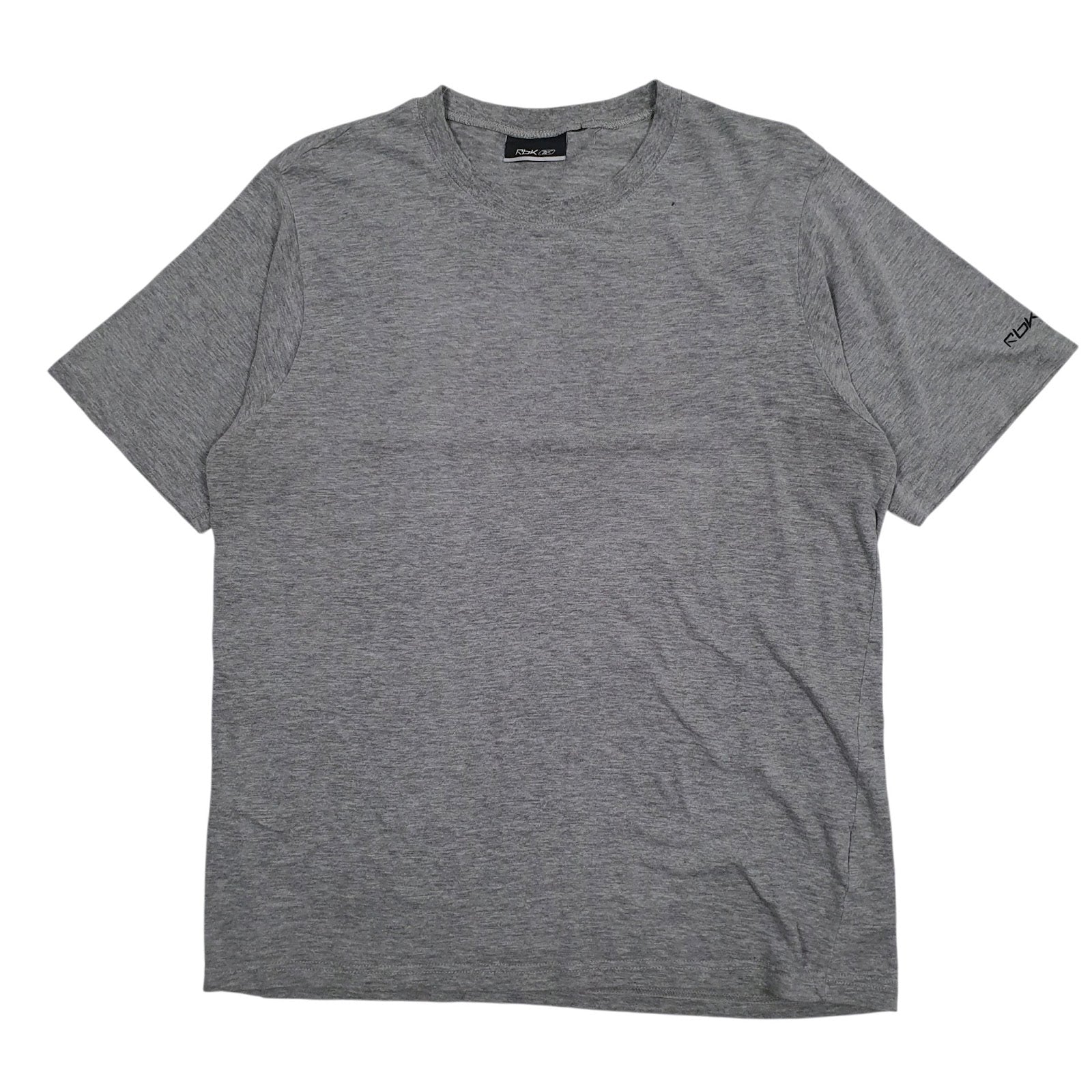 Mens Grey Reebok  Short Sleeve T Shirt