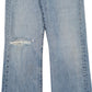 Mens Blue Levis Vintage 00s Distress  Jeans