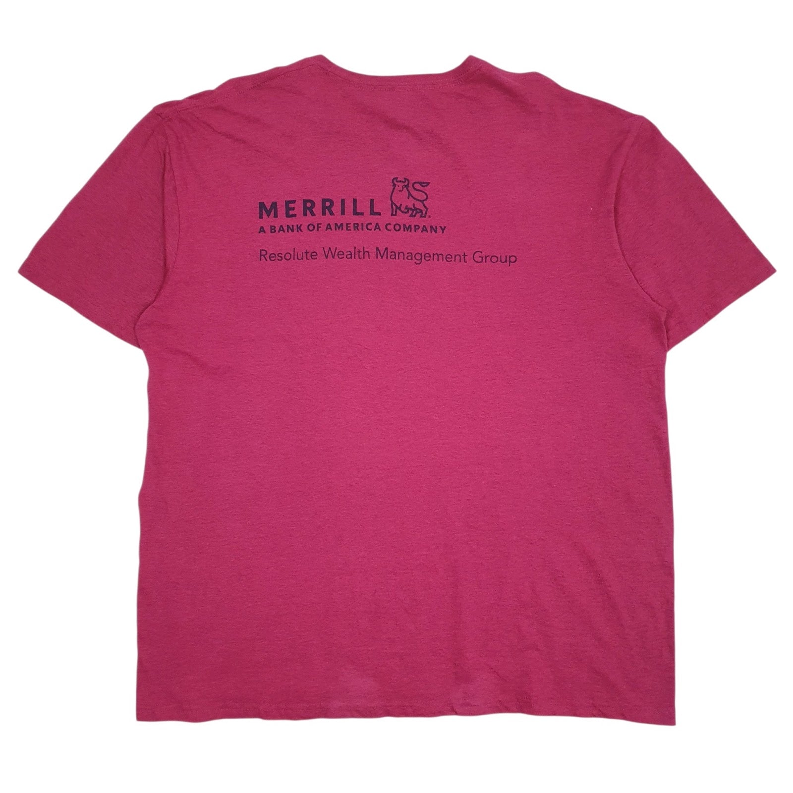 Mens Pink Gildan   T Shirt