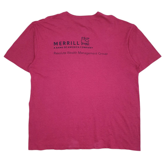 Mens Pink Gildan   T Shirt